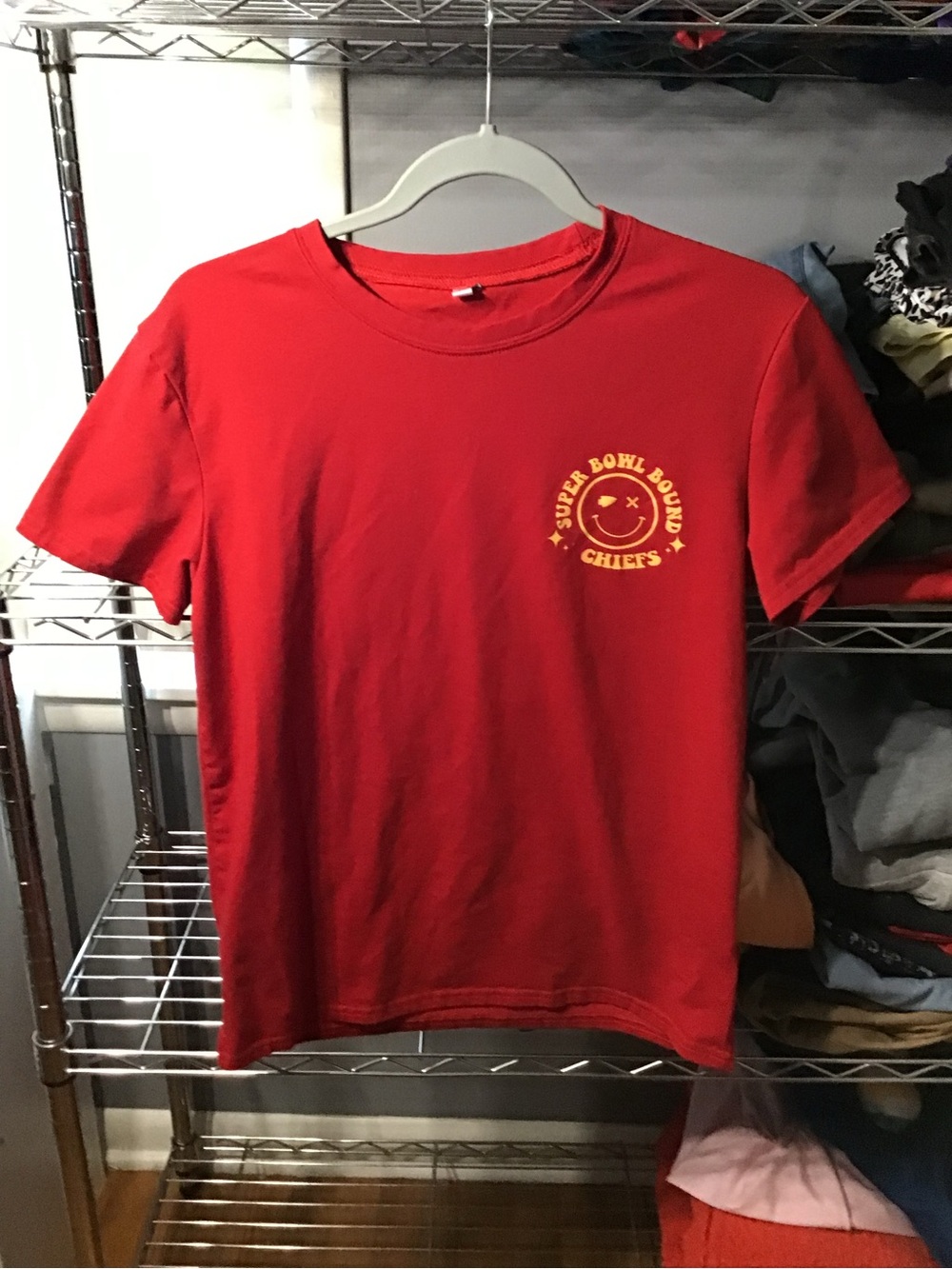 Kansas City Chiefs Red Graphic Tee - Super Bowl Bound